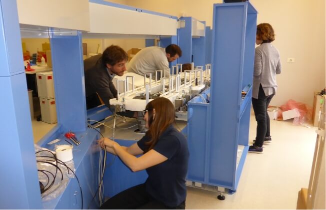 Laboratorio de Análisis Clínicos Uruguay PathFinder 900 Plus installation